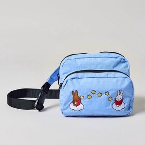 NEW BAGGU x Miffy Collab Embroidered Fanny Pack Kawaii